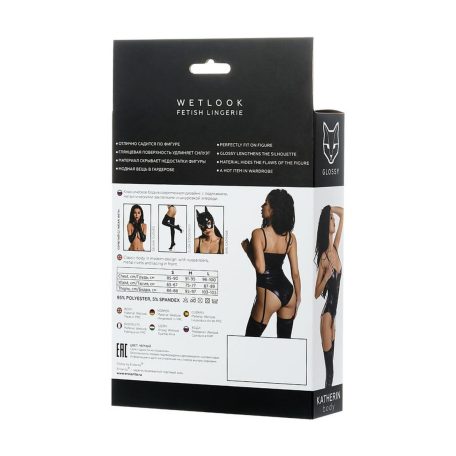 Glossy Classic body KATHERIN - black M
