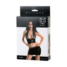 Wetlook fényes szett GIGI - fekete M