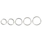 Bad Kitty Set of 5 Metal Rings