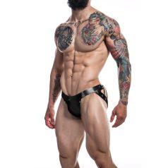 C4M-Desire Jockstrap-BlackLeatherette-M