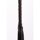 Calf Leather Handle Saddle Leather Tails Black
