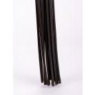 Calf Leather Handle Saddle Leather Tails Black