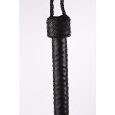 28" Kid Leather 9 Tails Flogger Black_B15O25_3