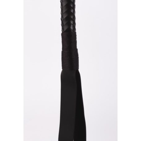 28" Kid Leather 9 Tails Flogger Black_B15O25_3