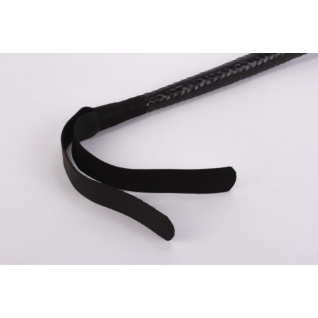28" Kid Leather 9 Tails Flogger Black_B15O25_3