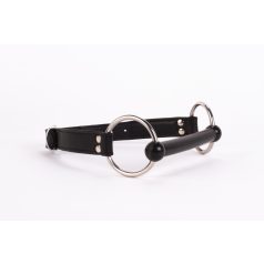   Calf Softy Leather Top and Lamb Leather padding with Silicone Mouth Piece Black