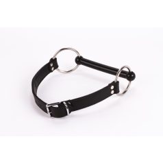   Calf Softy Leather Top and Lamb Leather padding with Silicone Mouth Piece Black