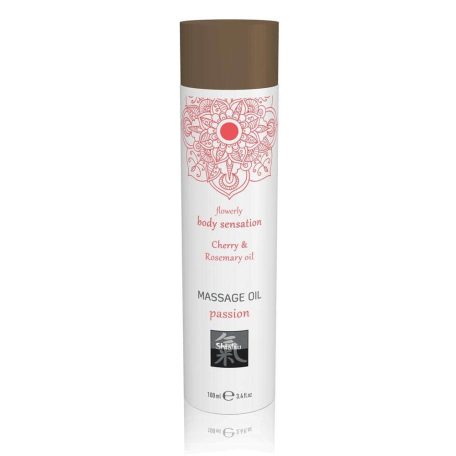 Massage oil passion - Cherry & Rosemary oil 100ml