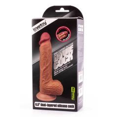 8.5 inch Dual-Layered Silicone Dildo