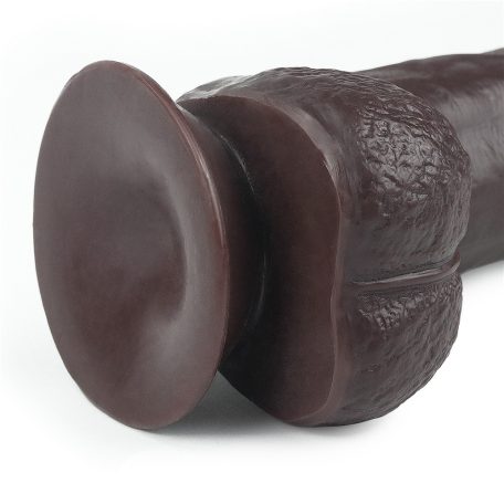 9,0'' Sliding Skin Dual Layer Dong Black