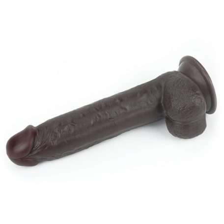9,0'' Sliding Skin Dual Layer Dong Black