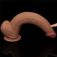   13.5'' King Sized Sliding Skin Dual Layer Dong Brown
