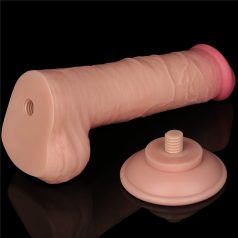   8'' Sliding Skin Dual Layer Dong Flesh III_B15O50_3
