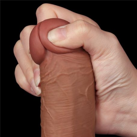 8'' Sliding Skin Dual Layer Dong Brown III_B15O50_3