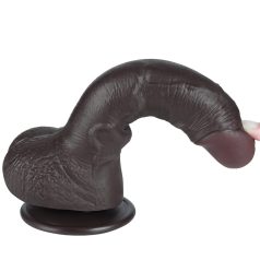   7.5'' Sliding Skin Dual Layer Dong Black I_B15O50_3