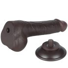 7.5'' Sliding Skin Dual Layer Dong Black II_B15O50_3