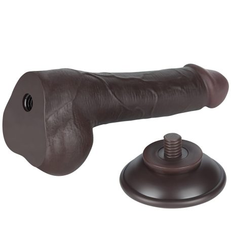 7.5'' Sliding Skin Dual Layer Dong Black II_B15O50_3