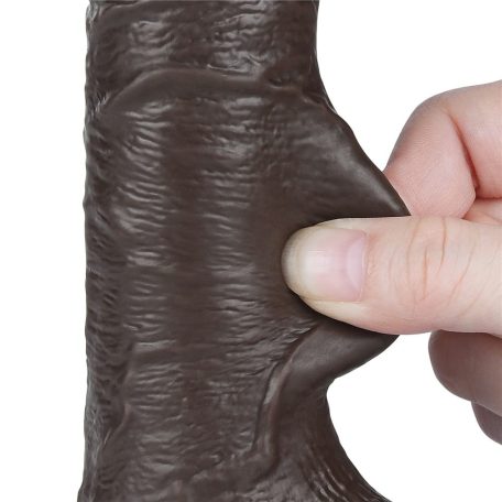 7.5'' Sliding Skin Dual Layer Dong Black III_B15O50_3
