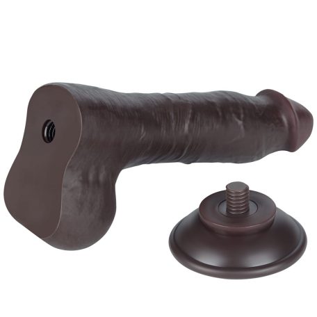 8'' Sliding Skin Dual Layer Dong Black I_B15O50_3