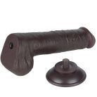 8'' Sliding Skin Dual Layer Dong Black III_B15O50_3