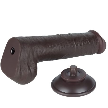 8'' Sliding Skin Dual Layer Dong Black III_B15O50_3