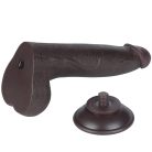 8.5'' Sliding Skin Dual Layer Dong Black I_B15O50_3