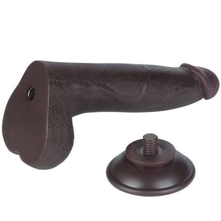 8.5'' Sliding Skin Dual Layer Dong Black I_B15O50_3