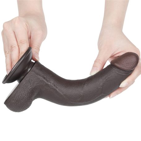 8.5'' Sliding Skin Dual Layer Dong Black I_B15O50_3