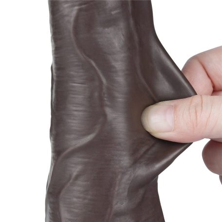 8.5'' Sliding Skin Dual Layer Dong Black II_B15O50_3