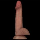 7.5'' Sliding Skin Pro Dual Layer Silicone Dong