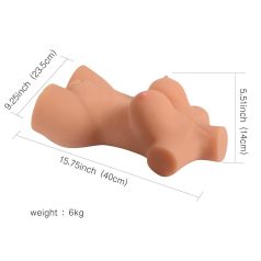 Busty Lady Half Body Sex Doll