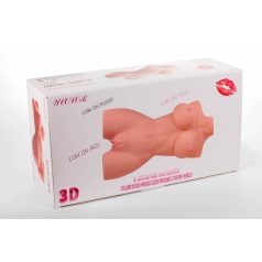 Double Hole 3D Masturbator