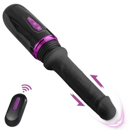 Hiram hand-free thrusting pocket dildo machine