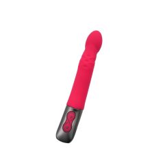   TITANZ 8" SILICONE RECHARGEABLE VIBRATOR IN PINK_B15O25_4