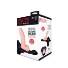 AROUND 7.5" SILICONE HOLLOW STRAP ON WITH PU HARNESS