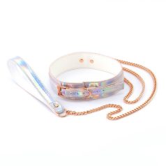Cosmo Bondage -  Collar & Leash - Rainbow_B15O25_2