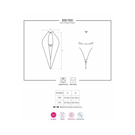 830-TED-1 teddy  S/M