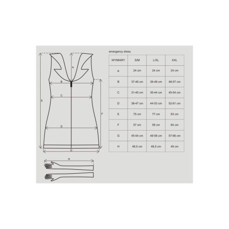 Emergency dress  S/M + stethoscope