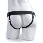 7" Hollow Strap-On with Remote  Tan/ Black