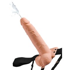 7" Squirting Hollow Strap-on Light/Black