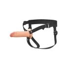 6" Silicone Hollow Strap-on - Dual Density
