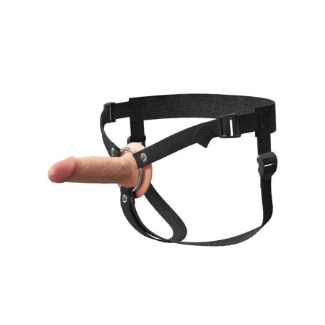 5" Silicone Hollow Strap-On Dual Density