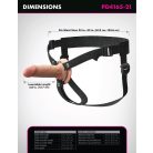 5" Silicone Hollow Strap-On Dual Density