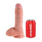 8" Cock with Balls  Light