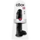 11" Cock with Balls Black