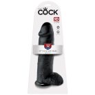 12" Cock with Balls Black
