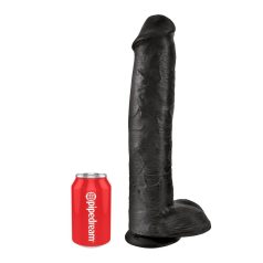 15" Cock with Balls  Black