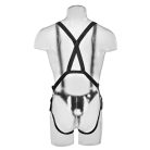 10" Hollow Strap On Suspender System Light/Black