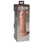 8" Dual Density Silicone Cock  Light