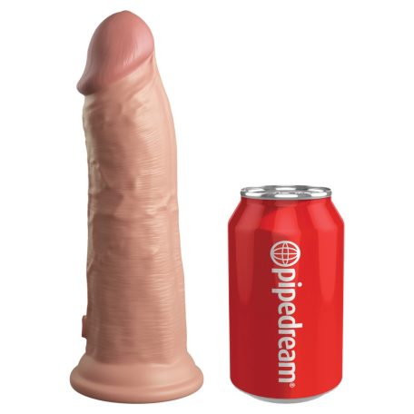 8" Dual Density Silicone Cock  Light